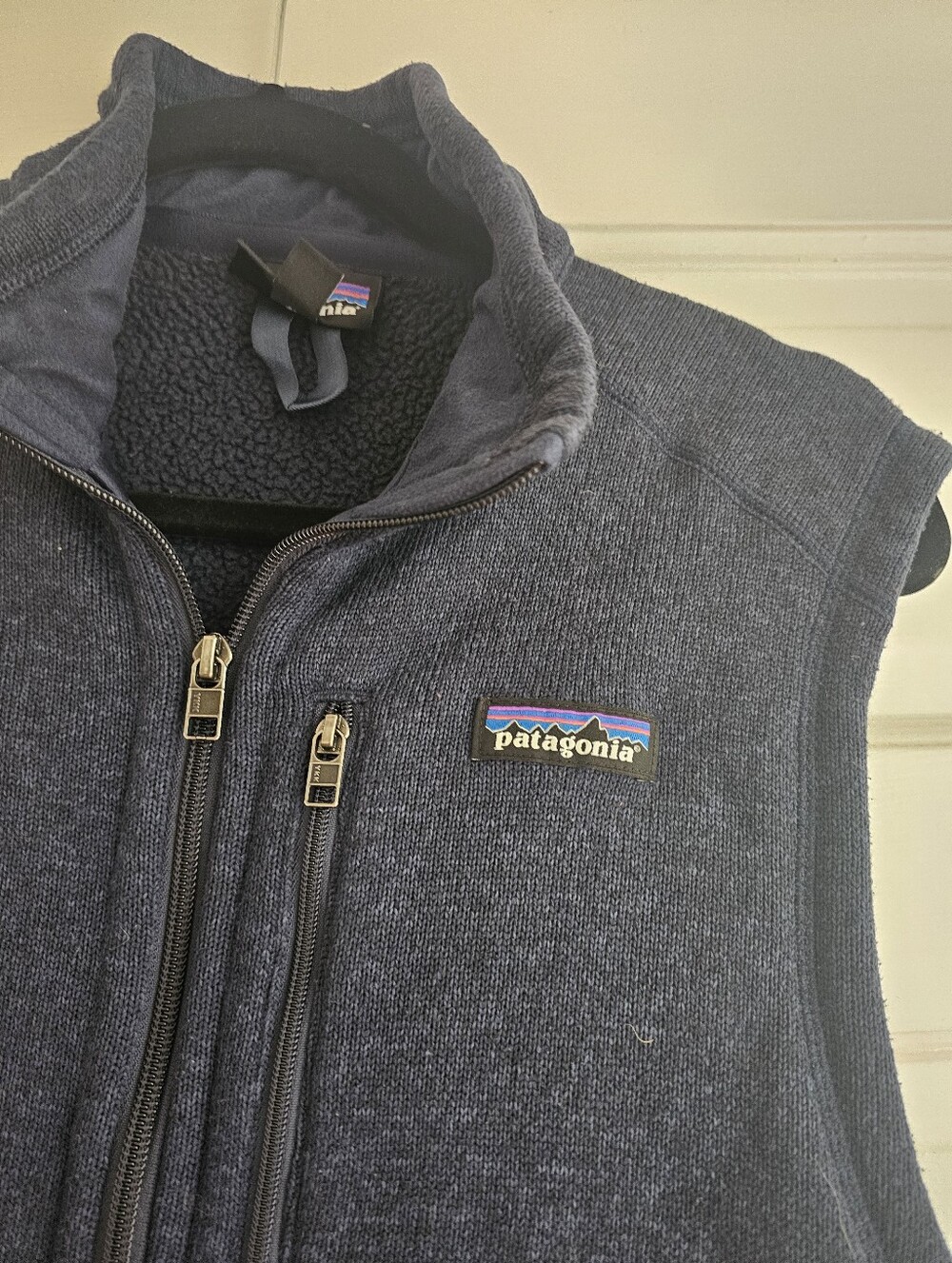 Patagonia Better Sweater Vest Men’s M Navy Full Zip Fleece